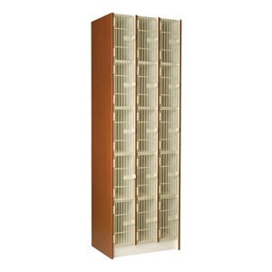 Small Instrument Locker w/ Grille Doors - 15 Compartments (18 1/4" D)